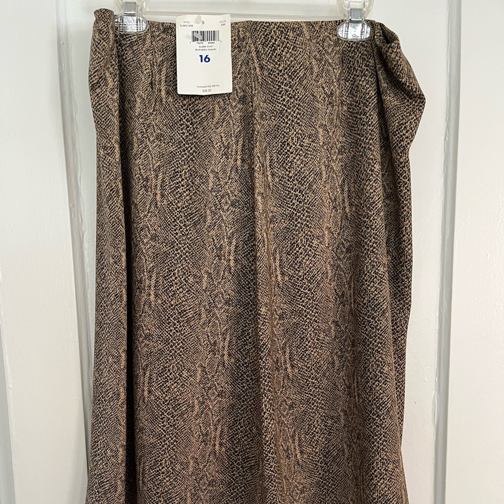 Animal Print Skirt